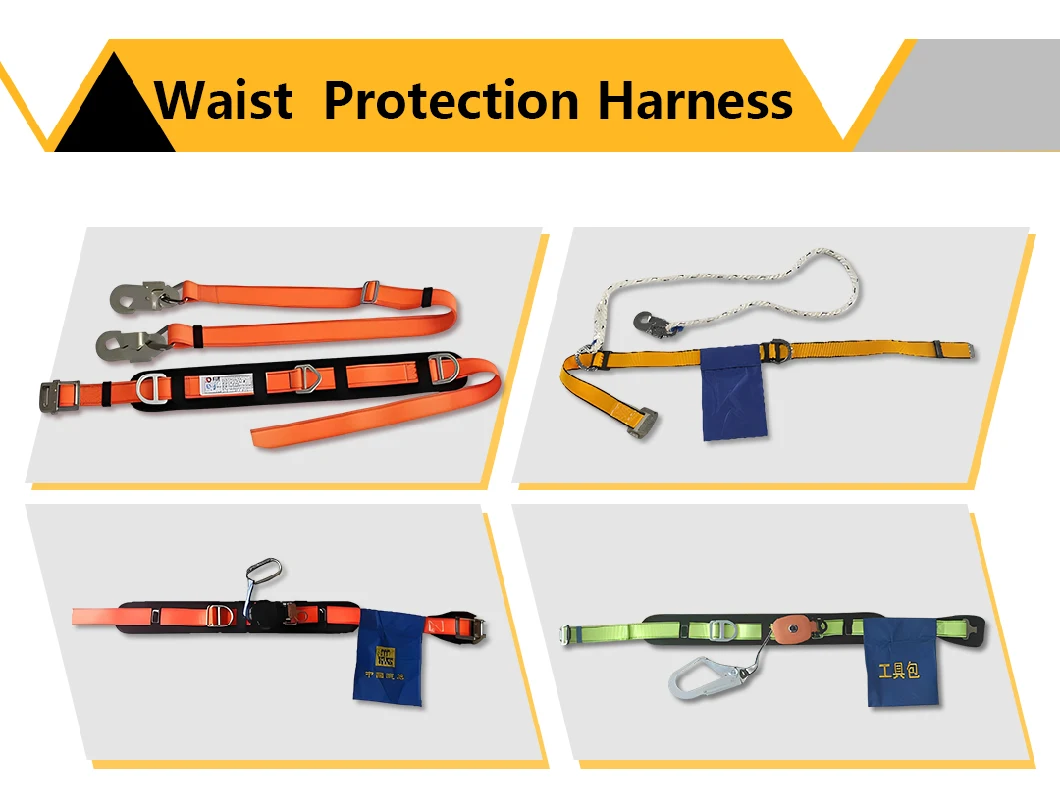 CE Climbing Sport Aerial Fall Protection Arrest Full Body Safety Belt Harness