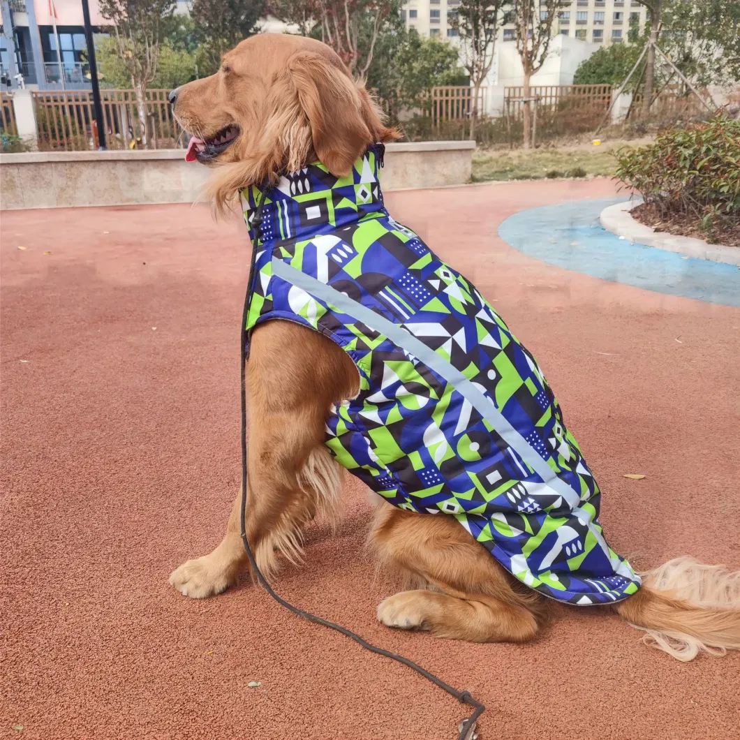 waterproof Warm Dog Products Reflective Jacket Winter Pet Accessories Clothing